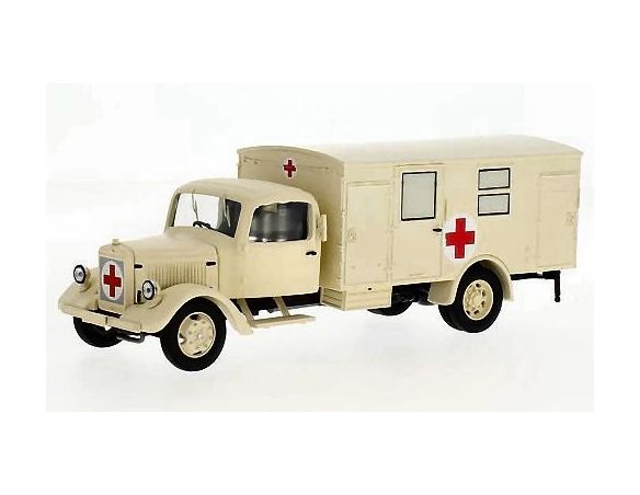 Premium Classixx PREM18326 MERCEDES L3000 1937 AMBULANCE RED CROSS 1:43 Modellino
