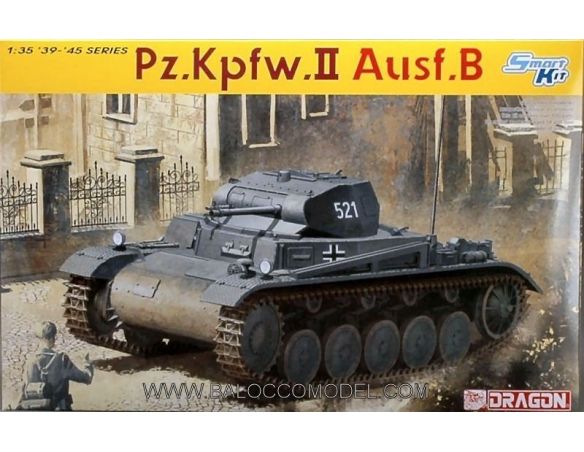 Dragon D6572 PZ KPWF II AUSF B KIT 1:35 Modellino