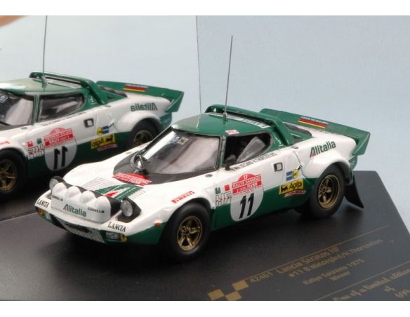 Vitesse VE42461 LANCIA STRATOS HF N.11 WINNER SANREMO 1975 WALDEGARD-THORSZELIUS 1:43 Modellino