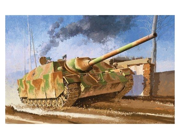 Dragon D6589 JAGDPANZER IV L/70 W/ZIMMERIT KIT 1:35 Modellino