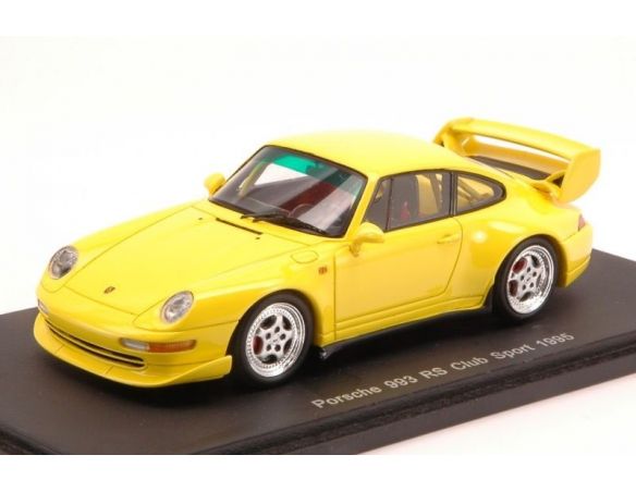 Spark Model S4194 PORSCHE 993 RS CLUB SPORT 1995 YELLOW 1:43 Modellino
