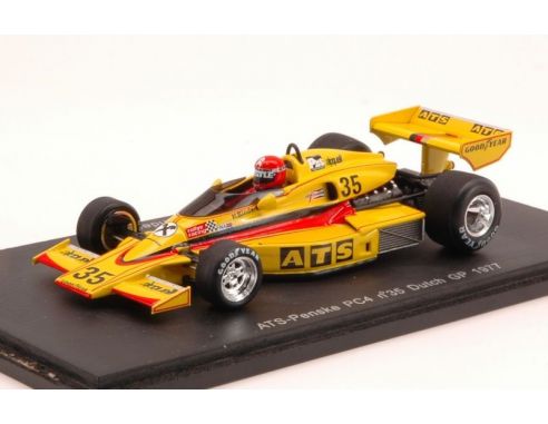 Spark Model S3373 ATS-PENSKE PC4 H.BINDER 1977 N.35 8th DUTCH GP 1:43 Modellino