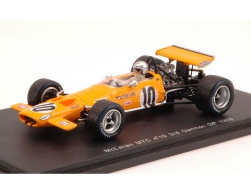 Spark Model S3133 MC LAREN M7C B.MC LAREN 1969 N.10 3rd GERMAN GP 1:43 Modellino