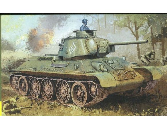 Dragon D6603 T-34/76 MOD.1943 FORMOCHKA KIT 1:35 Modellino