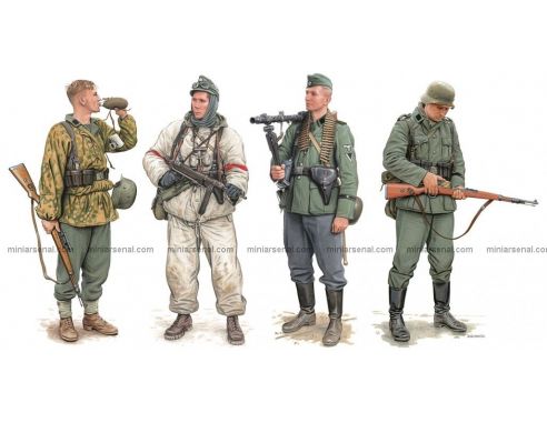 Dragon D6707 GERMAN ELITE INFANTRY KIT 1:35 Modellino