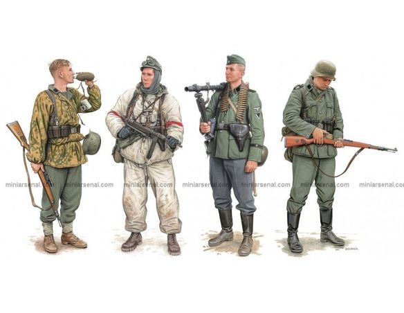 Dragon D6707 GERMAN ELITE INFANTRY KIT 1:35 Modellino