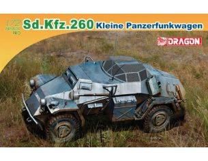 Dragon D7446 SD.KFZ.260 KLEINE PANZERFUNKWAGEN KIT 1:72 Modellino