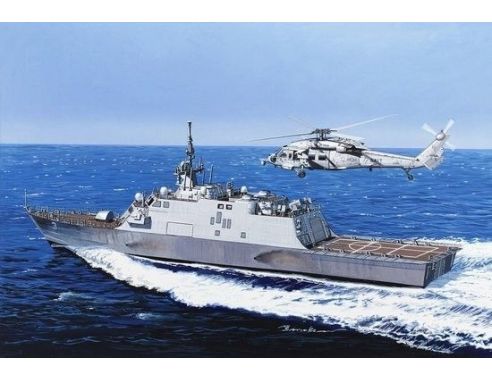 Dragon D7129 CH USS FREEDOM LCS-3 KIT 1:700 Modellino