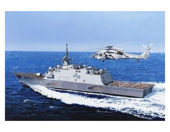 Dragon D7129 CH USS FREEDOM LCS-3 KIT 1:700 Modellino