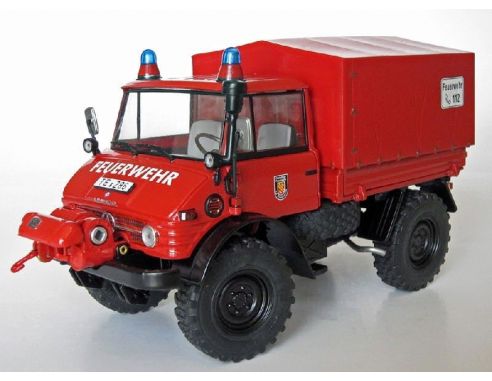 Welly WEIS2011 UNIMOG 406 (U84) FEUERWEHR 1971-1989 1:32 Modellino