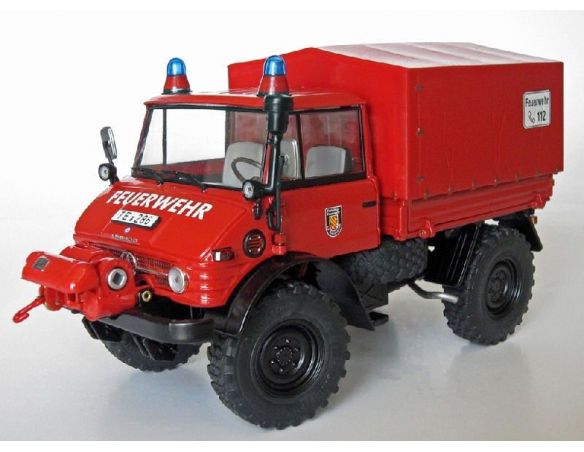 Welly WEIS2011 UNIMOG 406 (U84) FEUERWEHR 1971-1989 1:32 Modellino
