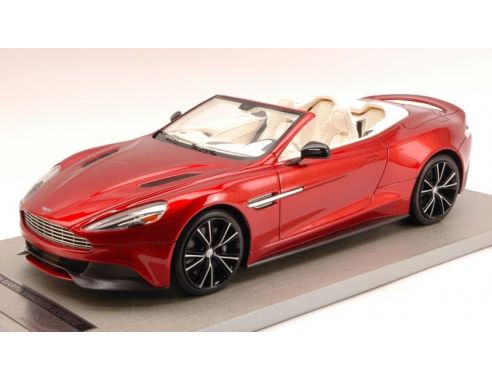Tecnomodel TMD1810G ASTON MARTIN VANQUISH VOLANTE 2013 METALLIC RED ED.LIM.PCS 25 1:18 Modellino