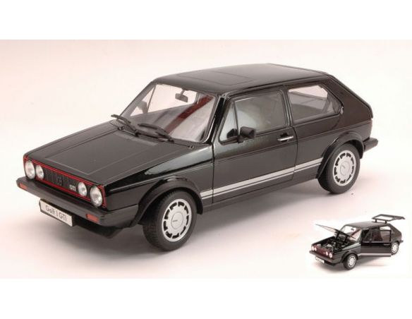 Welly WE8039 VW GOLF I GTI 1976 BLACK 1:18 Modellino
