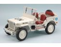 Welly WE8036 JEEP WILLYS 1/4 TON 4x4 UN WHITE 1:18 Modellino