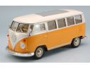 Welly WE2095 VW T1 BUS 1963 ORANGE/CREAM 1:24 Modellino