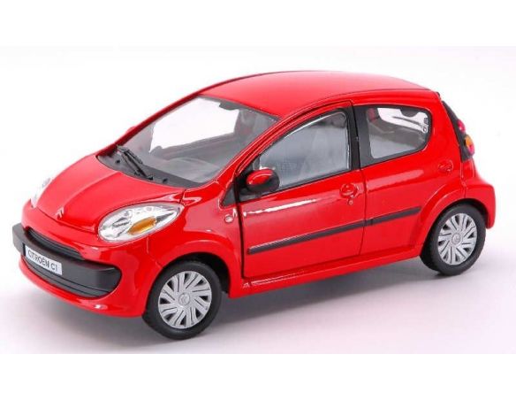 Cararama Motorama CA9257 CITROEN C 1 2006 RED 1:24 Modellino