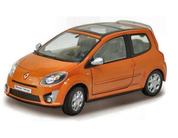 Cararama Motorama CA9349 RENAULT TWINGO II 2007 ORANGE 1:24 Modellino