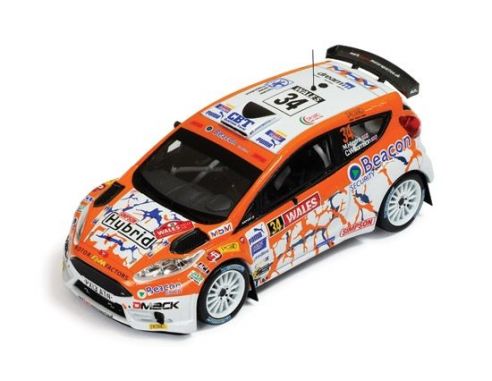 Ixo model RAM542 FORD FIESTA N.34 10th WALES RALLY GB 2013 M.HIGGINS-C.WILLIAMSON 1:43 Modellino