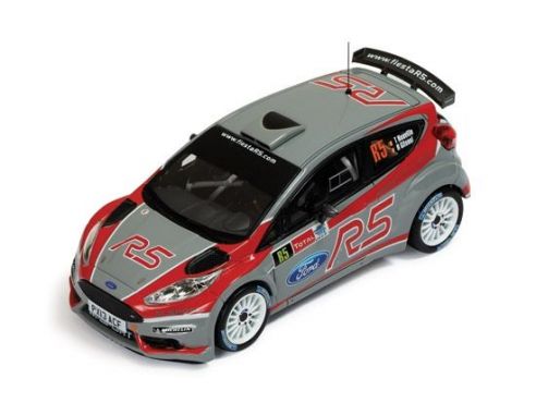 Ixo model RAM554 FORD FIESTA R5 (VIP CAR) YPRES RALLY 2013 T.NEUVILLE-N.GILSOUL 1:43 Modellino