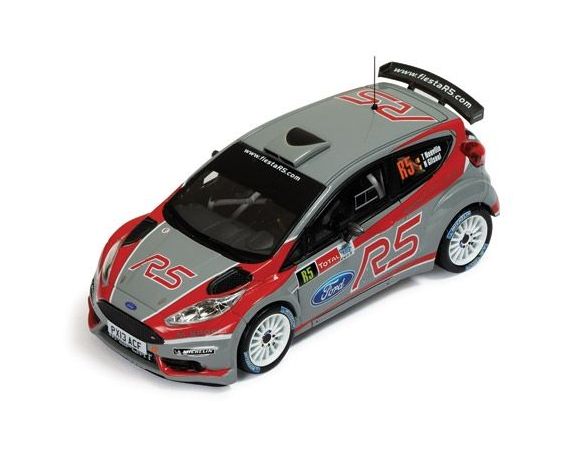Ixo model RAM554 FORD FIESTA R5 (VIP CAR) YPRES RALLY 2013 T.NEUVILLE-N.GILSOUL 1:43 Modellino