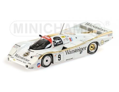 MINICHAMPS 430846509 PORSCHE 956 WARSTEINER TEAM BRUN MOTORSPORT BRUN BAYERN AKIN 24H LE MANS 1984 Modellino