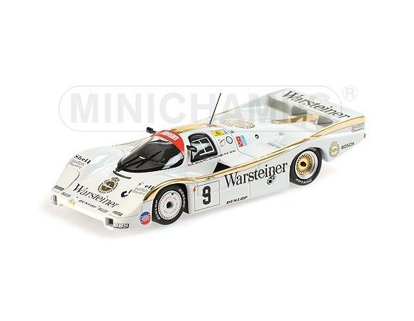 MINICHAMPS 430846509 PORSCHE 956 WARSTEINER TEAM BRUN MOTORSPORT BRUN BAYERN AKIN 24H LE MANS 1984 Modellino