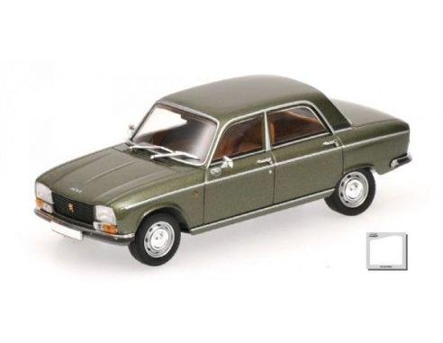 Minichamps PM433112760 PEUGEOT 304 1969 GREEN 1:43 Modellino
