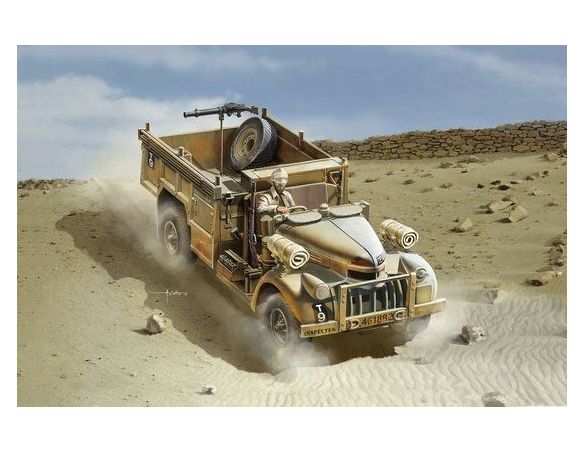 Dragon D7439 LONG RANGE DESERT GROUP KIT 1:72 Modellino