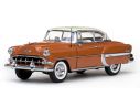SunStar SS1708 CHEVROLET BEL AIR HARD TOP COUPE' 1954 SPANISH ORANGE 1:18 Modellino