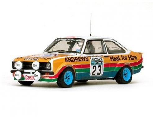 SunStar SS4460 FORD ESCORT RS1800 N.23 3rd RAC RALLY 1977 R.BROOKES-J.BROWN 1:18 Modellino