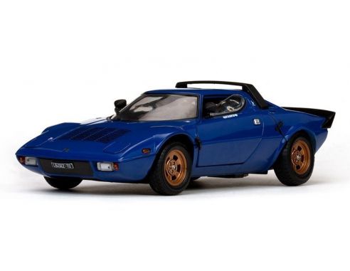 SunStar SS4562 LANCIA STRATOS STRADALE 1973 BLUE 1:18 Modellino