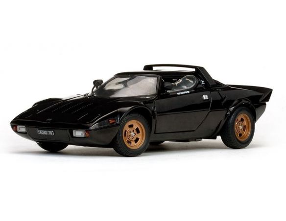 SunStar SS4563 LANCIA STRATOS STRADALE 1973 BLACK 1:18 Modellino