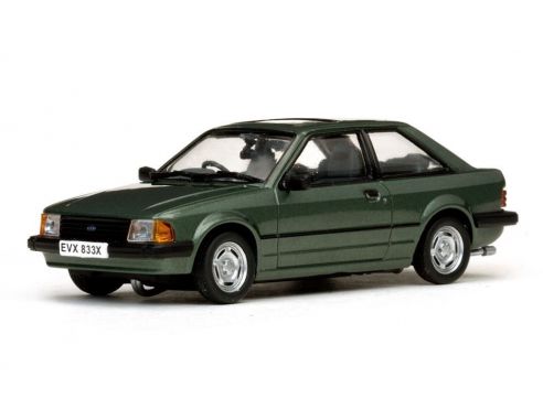 Vitesse VE24833 FORD ESCORT MKIII GL 1981 FOREST GREEN 1:43 Modellino