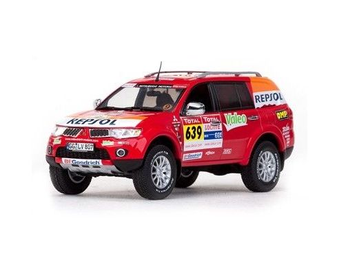 Vitesse VE43251 MITSUBISHI PAJERO SPORT N.639 TEAM SERVICE CAR 1:43 Modellino