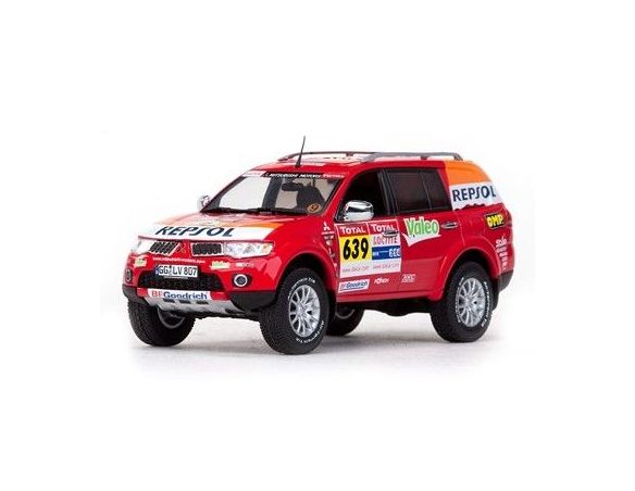 Vitesse VE43251 MITSUBISHI PAJERO SPORT N.639 TEAM SERVICE CAR 1:43 Modellino