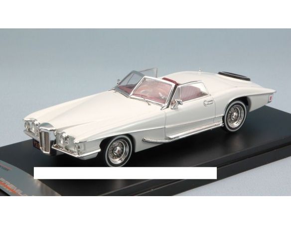 PremiumX PRD351 STUTZ BLACKHAWK CONVERTIBLE 1971 WHITE 1:43 Modellino