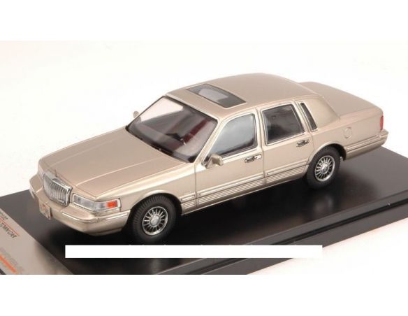 PremiumX PRD102 LINCOLN TOWN CAR 1996 CHAMPAGNE 1:43 Modellino