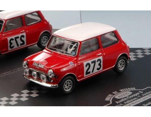 Vitesse VE43335 AUSTIN COOPER N.273 OTL MONTE CARLO 1965 R.AALTONEN-T.AMBROSE 1:43 Modellino