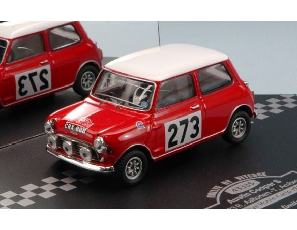 Vitesse VE43335 AUSTIN COOPER N.273 OTL MONTE CARLO 1965 R.AALTONEN-T.AMBROSE 1:43 Modellino