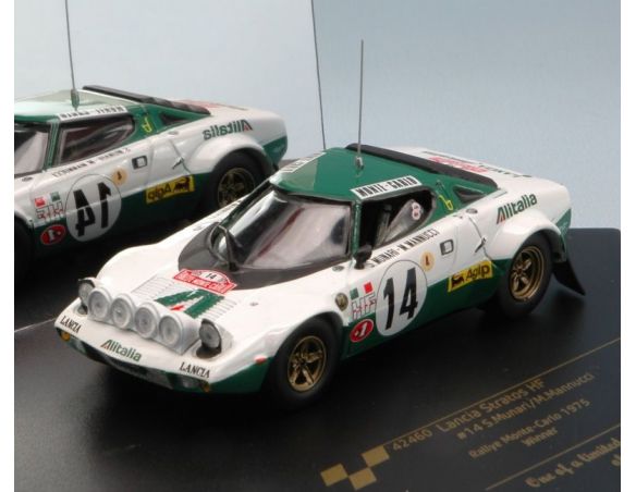 Vitesse VE42460 LANCIA STRATOS HF N.14 WINNER MONTE CARLO 1975 S.MUNARI-M.MANNUCCI 1:43 Modellino
