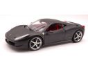 Hot Wheels HWT6921 FERRARI 458 ITALIA 2009 FOUNDATION MATT BLACK 1:18 Modellino