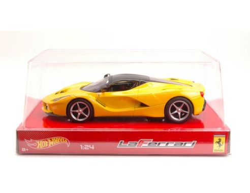 Hot Wheels HWBLY63 FERRARI LA FERRARI 2013 YELLOW 1:24 Modellino