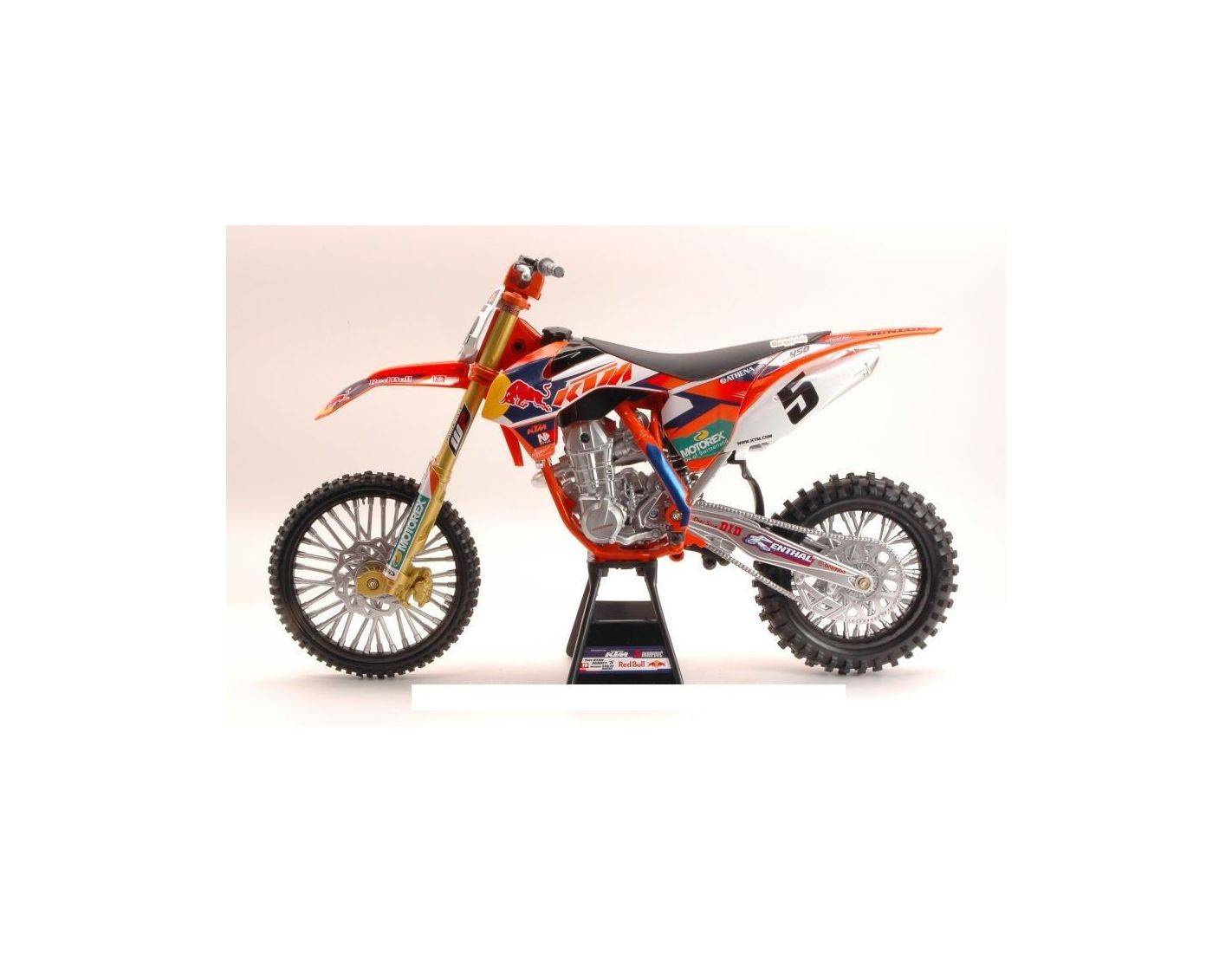 New Ray NY49463 KTM 450 SXF RED BULL N.5 2nd SUPERCROSS 2014 R.DUNGEY