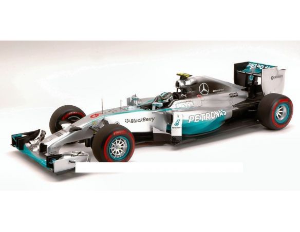 Spark Model S18141 MERCEDES N.ROSBERG 2014 N.6 WINNER MONACO GP 1:18 Modellino