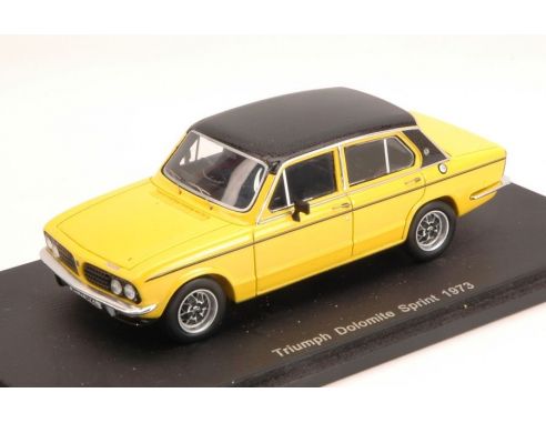 Spark Model S0519 TRIUMPH DOLOMITE SPRINT 1973 YELLOW/BLACK 1:43 Modellino