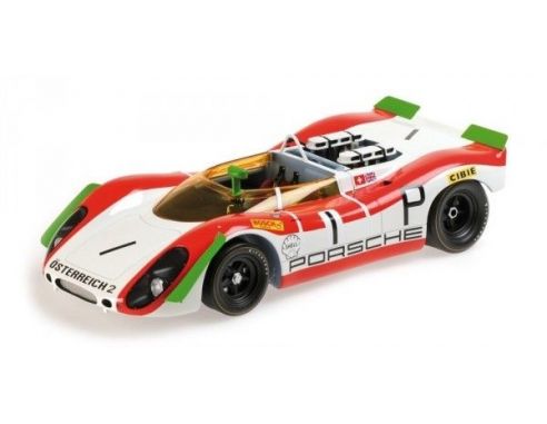 Minichamps PM107692001 PORSCHE 908/02 SPIDER N.1 NURBURGRING 1969 REDMAN-SIFFERT 1:18 Modellino