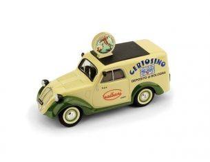Brumm BM0554 FIAT 500B FURGONE 1950 GALBANI 1:43 Modellino
