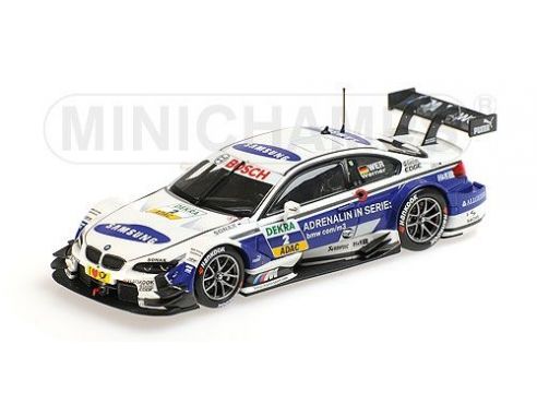 MINICHAMPS 410132202 BMW M3 DTM TEAM BMW SCHNITZER DIRK WERNER DTM 2013 Modellino