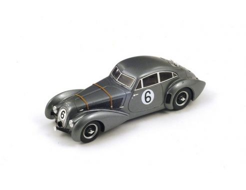 Spark Model S3816 BENTLEY CORNICHE N.6 6th LM 1949 SOLTAN HAY-T.WISDOM 1:43 Modellino