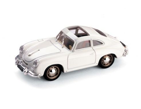 Brumm BM0121-01 PORSCHE 356 COUPE' TETTO APERTO 1952 BIANCO 1:43 Modellino